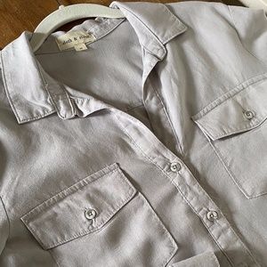 Cloth & Stone Grey Shirt • M